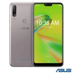 Zenfone Max Shot Prata Asus, Tela de 6,2", 4G, 64 GB e Câmera Tripla | R$ 999