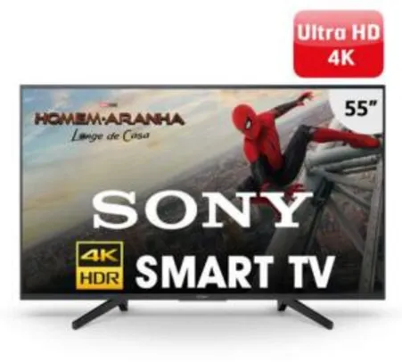Smart TV LED 55" UHD 4K Sony BRAVIA KD-55X705F com HDR | R$2.279