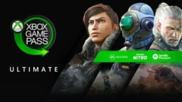 5 meses de Xbox Gamepass ultimate (5 meses para novos ou mais 2 meses para os antigos)