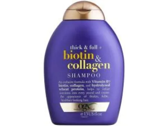 [APP + Clube da Lu] Shampoo Ogx Biotin Collagen - 385ml