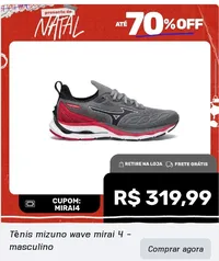 Tênis Mizuno Wave Mirai 4 - Masculino