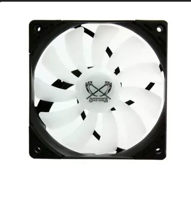 Cooler para Gabinete Scythe Kaze Flex 120 RGB, 120mm, PWM, 800RPM, SU1225FD12LR-RDP