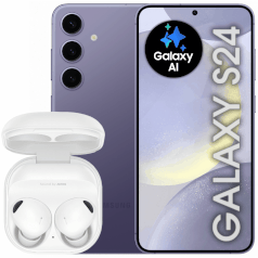 Smartphone Samsung Galaxy S24 5G 128GB 8GB RAM Tela 6.2 + Fone Galaxy Buds2 PRO