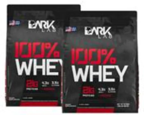 Kit 2x Whey Refil 900g Dark Lab 