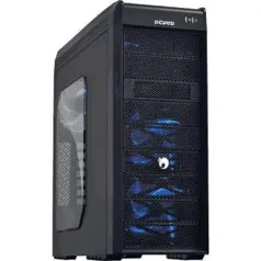 [TerabyteShop] Gabinete Gamer PCYES Bizon Mid Tower C/5 Coolers S/Fonte por R$347