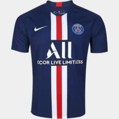 Camisa Nike PSG I 2019/20 Torcedor Pro Masculina