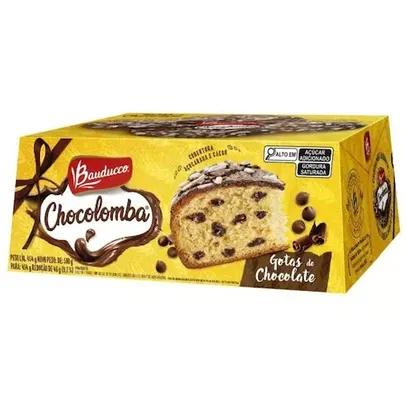 Chocolomba Pascal com Gotas de Chocolate Bauducco 454g