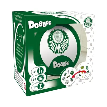 Galápagos Jogos Dobble: Futebol - Palmeiras, Multicolor