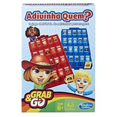 Jogo Gaming Adivinha Quem? - Grab & Go Hasbro | R$35