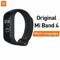 Mi Band 4 original - versão global (70% AME = sai por R$ 69,00) - PRIME!