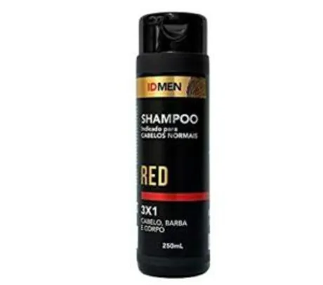 Shampoo Red Id Men 250 mL, Id Men - R$9,35