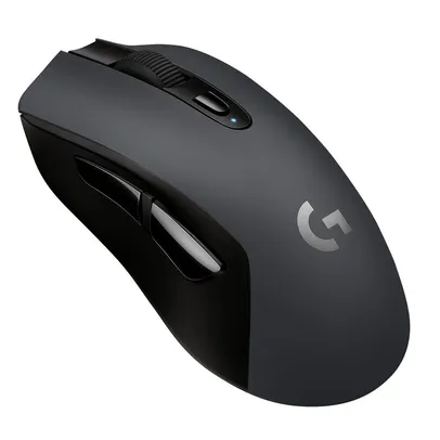 Mouse Sem Fio Gamer Logitech G603 Hero Lightspeed, Bluetooth, 6 Botoes, 12000 DPI | R$280