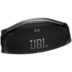 Caixa de Som Portátil JBL Boombox 3 Preto com Bluetooth e À Prova D'água - 180W