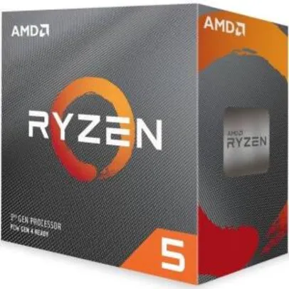 Processador AMD Ryzen 5 3600 3.6GHz (4.2GHz Turbo), 6-Cores 12-Threads