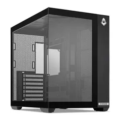 Gabinete Gamer Mancer CV500, Mid Tower, Lateral De Vidro, Preto, MCR-CV500-BK