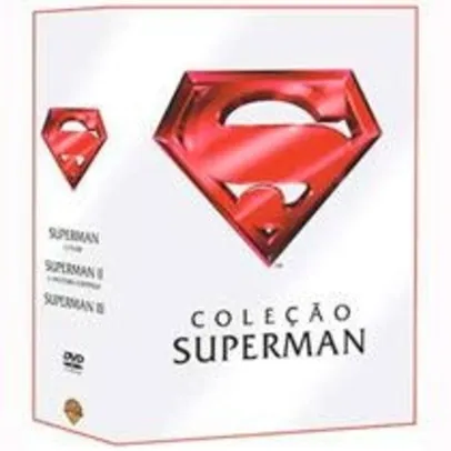[Americanas] Coleção Superman (3 DVDs) R$15,75 1x cartão // 17,90 boleto