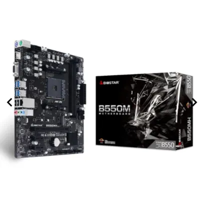 Placa Mae Biostar B550MH DDR4 Socket AM4 Chipset AMD B550