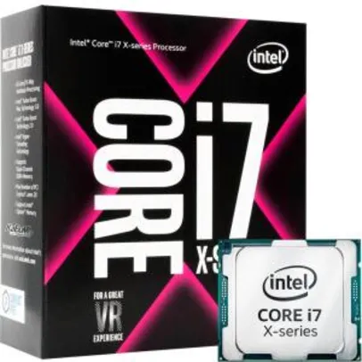 Processador Intel Core i7-7740X Kaby Lake, LGA 2066 Cache 8MB, 4.3GHz (4.5GHz Max Turbo), - BX80677I77740X