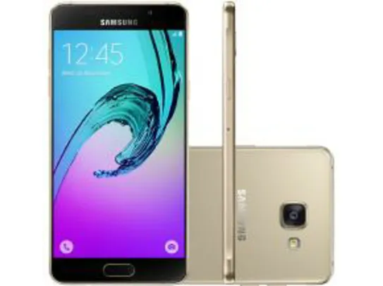 Samsung Galaxy A5 Duos Dourado, com Tela de 5.2”, 4G, 16 GB e Câmera de 13 MP  - por R$ 1019,45