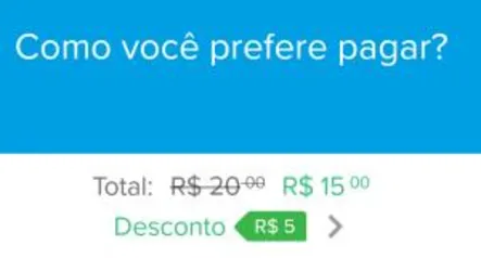 [Mercado Pago] R$5.00 de desconto na recarga (apenas operadora Oi)