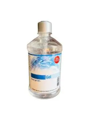 Álcool em gel 70% 500 ml | R$ 12