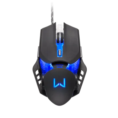 [Com AME R$38] Mouse Gamer Warrior Keon 3200DPI 6 Botões  - MO267