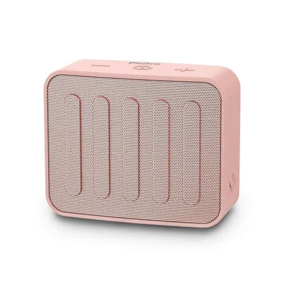 Caixa de Som Philco Go Speaker PBS10BTRG Bluetooth 5.0 Rosa Bivolt