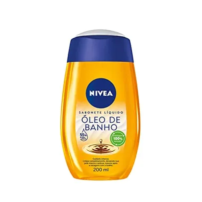 NIVEA Sabonete Líquido Óleo de Banho 200ml - 