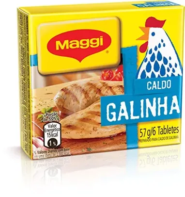 (REC) Maggi, Caldo, Galinha, Tablete, 57G