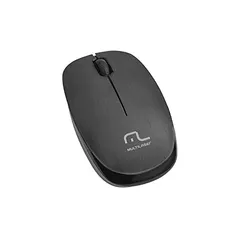 Mouse Multilaser Sem Fio 2.4 Ghz 1200 Dpi Usb Preto Mo251