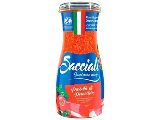 [App] Leve 3 Pague 1 | Passata de Tomate Rústica Sacciali Di Pomodoro - 530g | R$ 2,13 cada