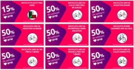 [50% AME] [Americanas Loja Física] Várias Bicicletas com 50% de cashback no AME