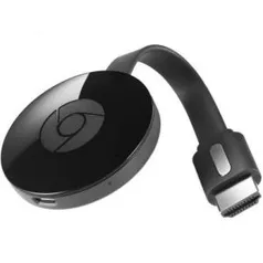 Chromecast 2 HDMI Full HD Resolução 1080p Preto