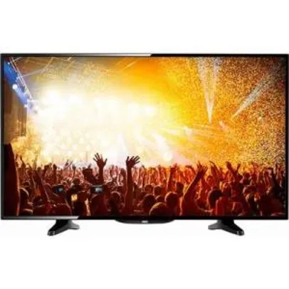 [Sou Barato] TV LED 43" AOC LE43F1461/20 Full HD Conversor Digital Integrado HDMI USB  por R$ 1399