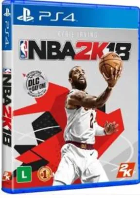 (Loja Física) Nba 2k18 para PS4 por R$149.00 em até 10x sem juros