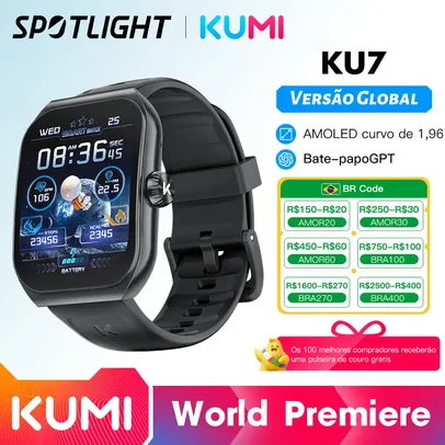 Smartwatch Kumi ku7 Amoled 1.96 "