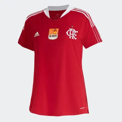 Saindo por R$ 89,99: Camisa Flamengo 30 Anos da Copa Adidas Feminina | Pelando