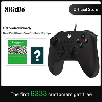 [Primeira compra R$146] Controle Gamer 8bitdo para Série Xbox