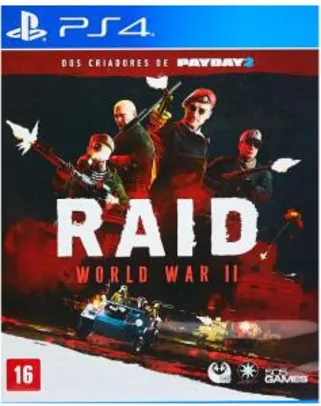 Raid World War II - PlayStation 4 | R$ 20