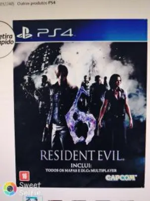 Resident Evil 6 - PS4 | R$30