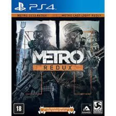 [PS4] Jogo - Metro Redux | R$30
