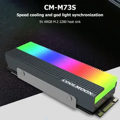 Novos usuarios  CoolMoon Dissipador de calor para SSD m2 