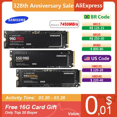 SSD Samsung M2 NVMe 980 Pro - 1TB