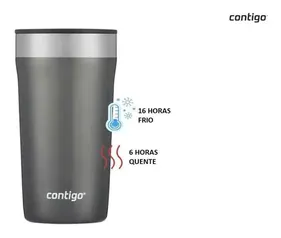 Copo Termico Cerveja Tampa Street Aço Inox 473ml Contigo