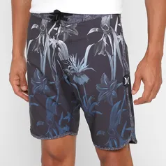 [PIX] Bermuda Hurley Floral Masculina