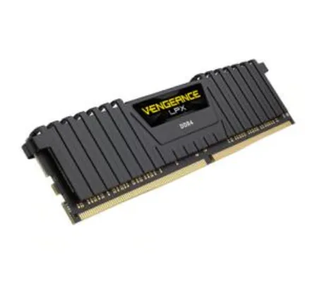 MEMÓRIA RAM CORSAIR VENGEANCE LPX DDR4 8GB 3200Mhz 1 módulo