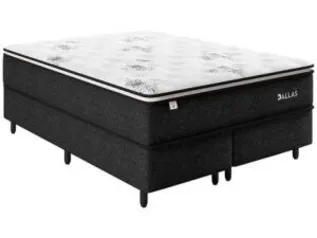 (FRETE GRATIS APP) Cama Box Queen Plumatex Mola Ensacada 28cm | R$999