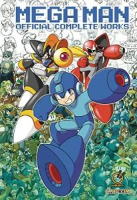 Livro | Mega Man: Official Complete Works (Inglês) Capa dura - R$92