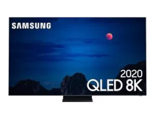 Samsung Smart TV 75" QLED 8K Q950TS Processador com IA, Suporte No-Gap, Alexa, Som em Movimento, Modo Ambiente