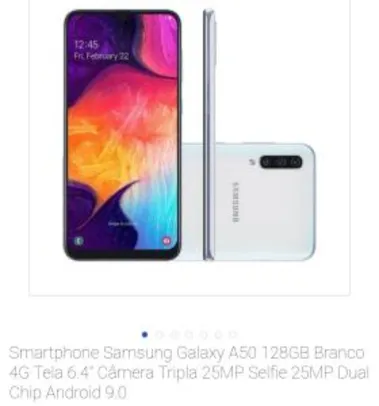 Saindo por R$ 1299: Samsung Galaxy a50, 128g | Pelando